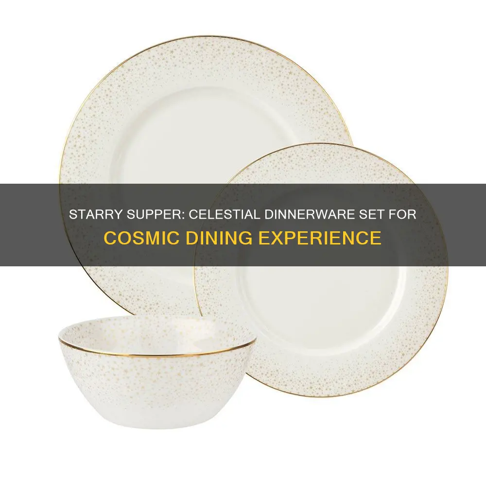 celestial dinnerware set