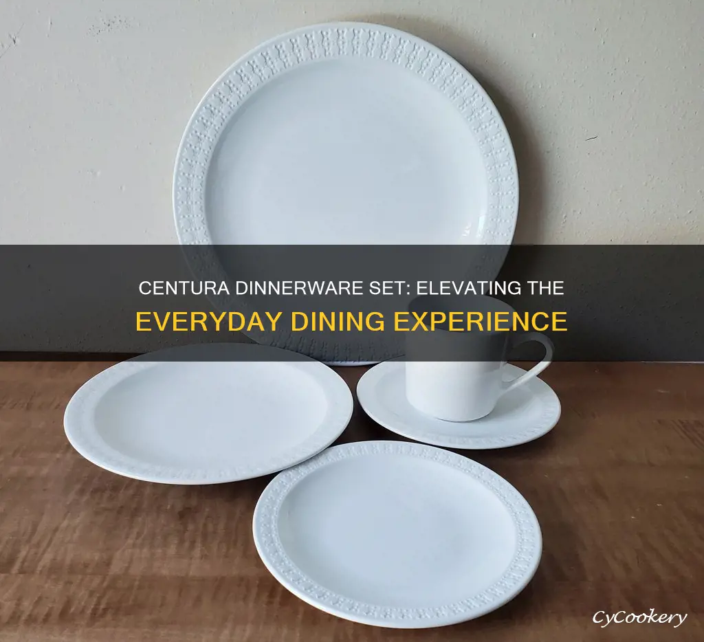 centura dinnerware set