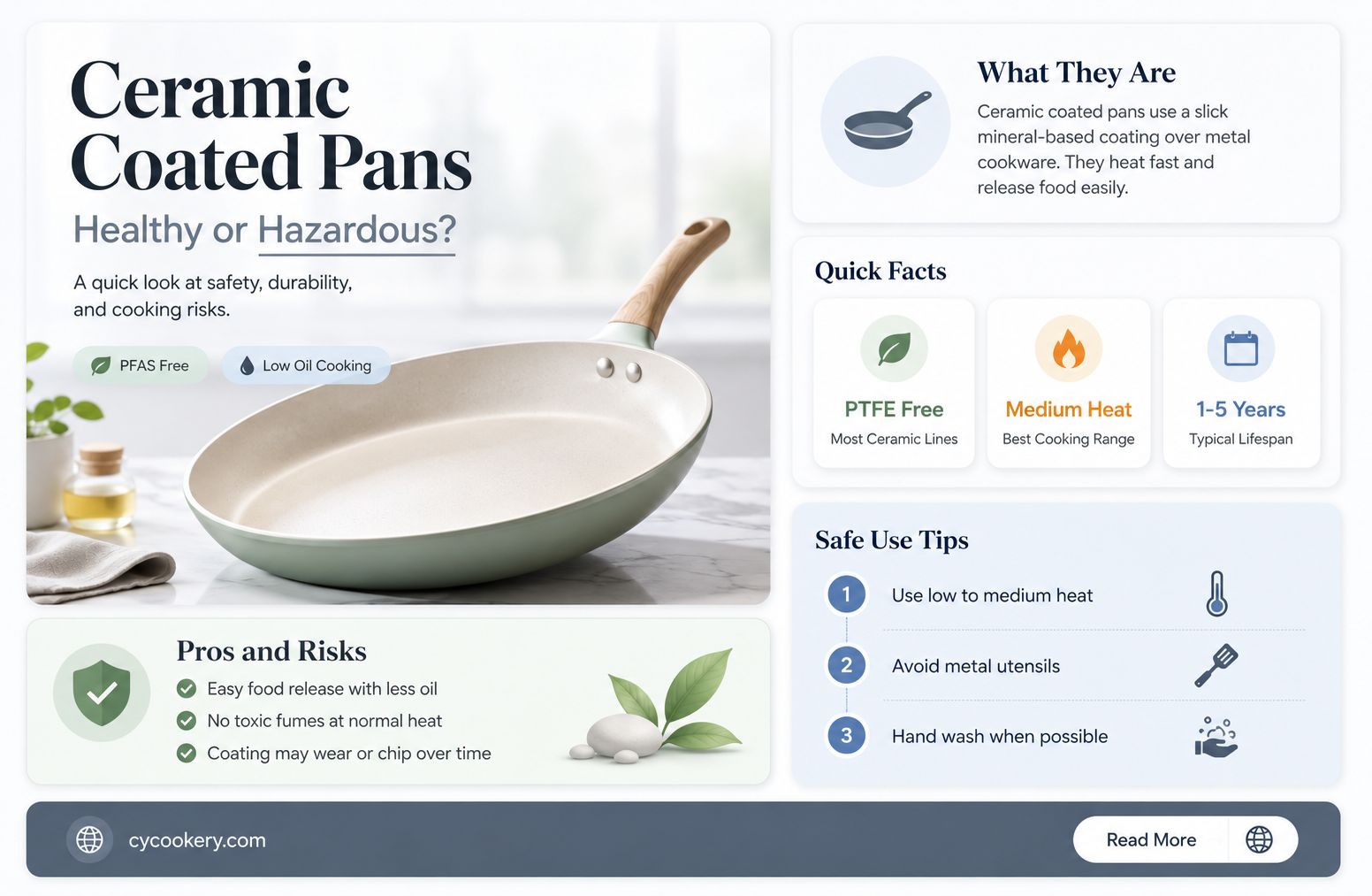 are ceramic coated pans healthy