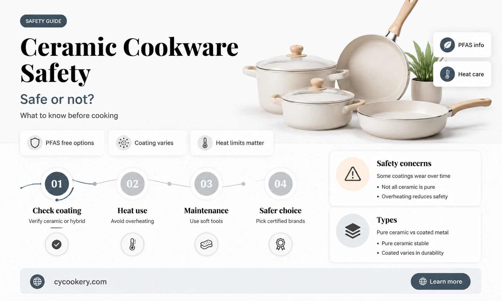 are ceramic pots and pans safe