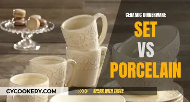 The Great Tableware Debate: Ceramic vs. Porcelain Dinnerware Sets