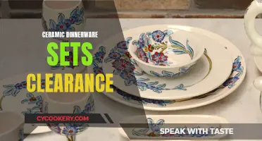 Elegant Ceramic Dinnerware Sets on Clearance: Elevate Your Tableware on a Budget