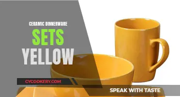 Sunny Servings: Elevate Your Dining Experience with Ceramic Dinnerware in Dazzling Yellow