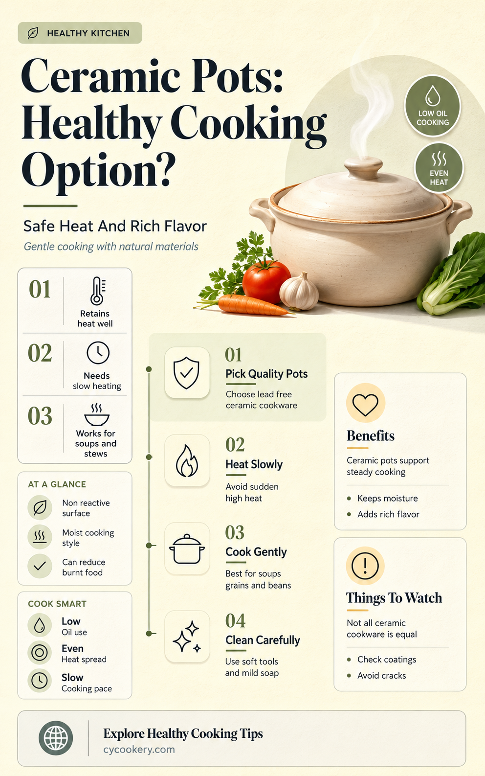 are ceramic pots good for cooking