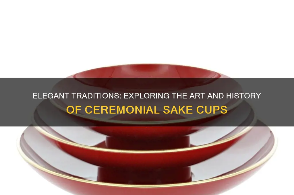 ceremonial sake cup