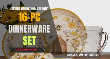 Bee Sweet on This Dinnerware Set: Certified International's 16-Piece Collection