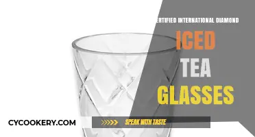 Certified International Diamond Iced Tea Glasses: Elevate Your Beverage Experience