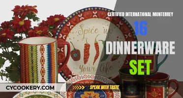 Monterrey Magic: The Certified International Monterrey 16-Piece Dinnerware Set