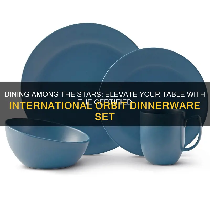 certified international orbit 16-piece dinnerware set