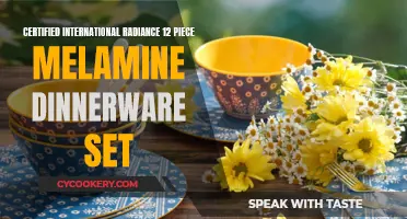 Dine in Style with Radiance Melamine Dinnerware