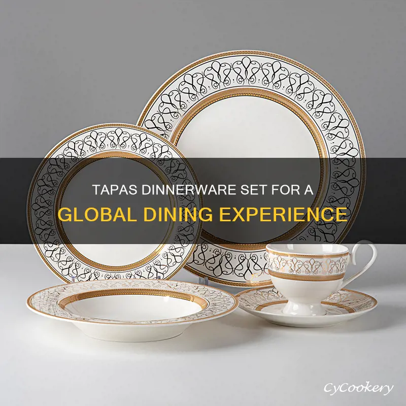 certified international tapas dinnerware set