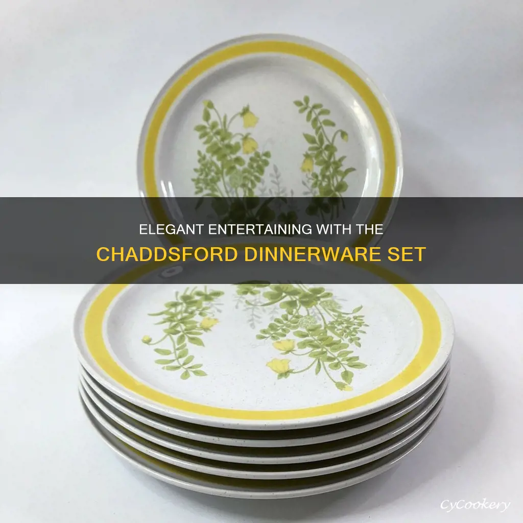 chaddsford 16 pc dinnerware set