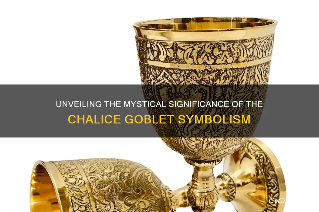 chalice goblet meaning