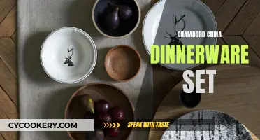 Elegant Entertaining: The Chambord China Dinnerware Set for Memorable Dining Experiences