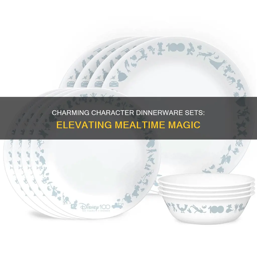 character dinnerware sets