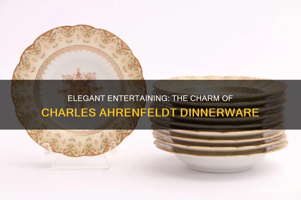 charles ahrenfeldt dinnerware set