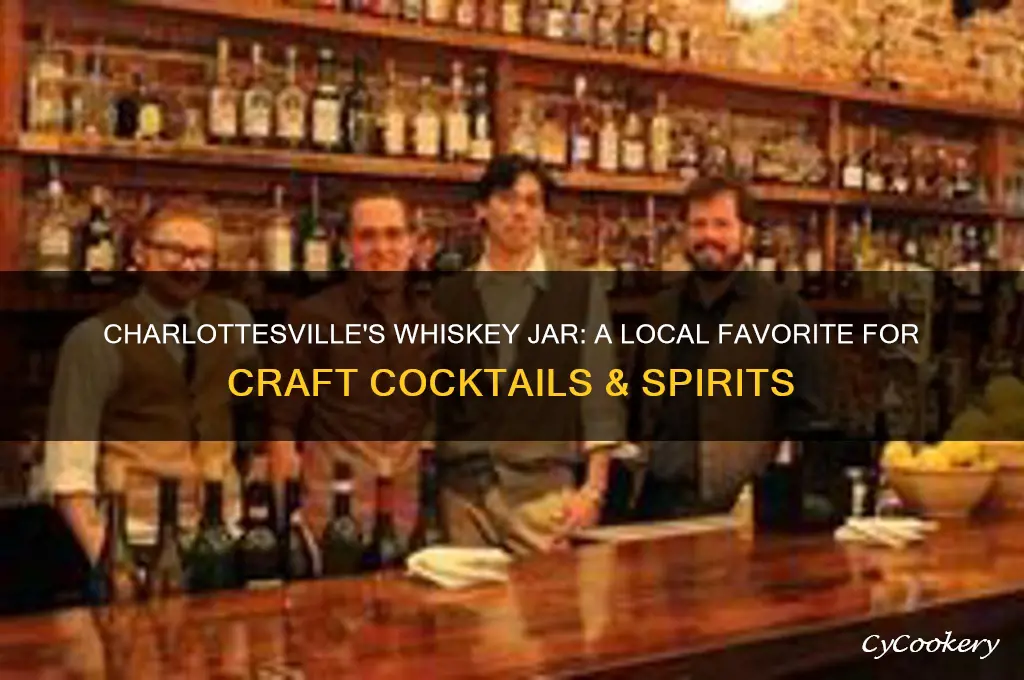 charlottesville drink whiskey jar