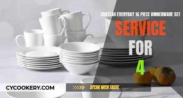 Elevate Your Dining Experience with the Chateau Everyday Dinnerware Set