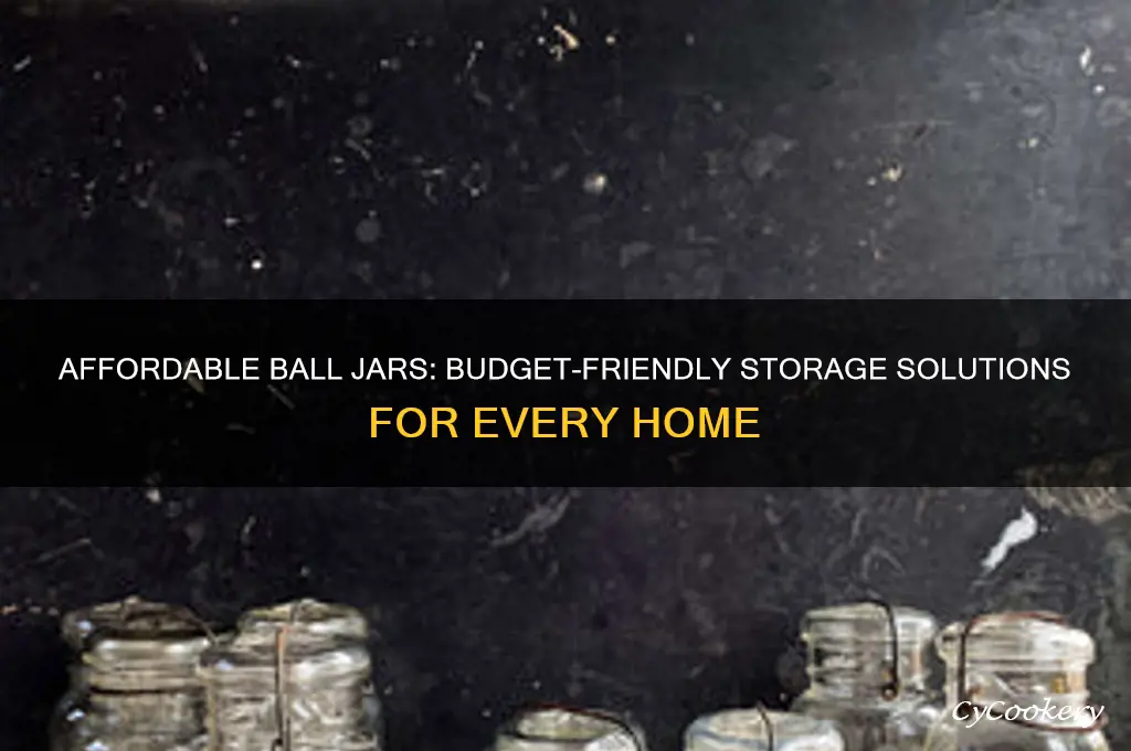 cheap ball jars