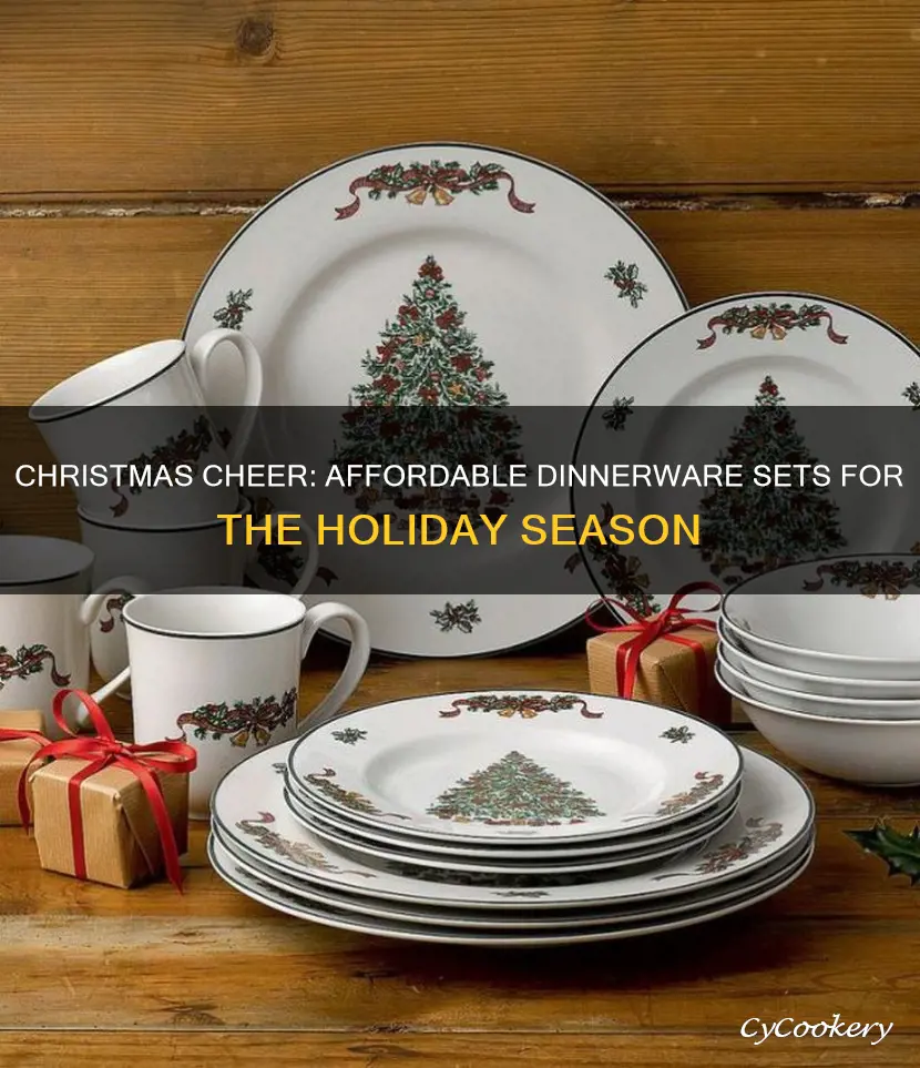 cheap christmas dinnerware sets uk