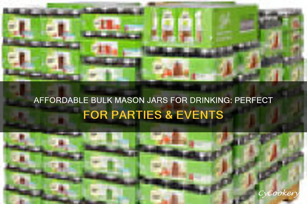 cheap drinking mason jars bulk