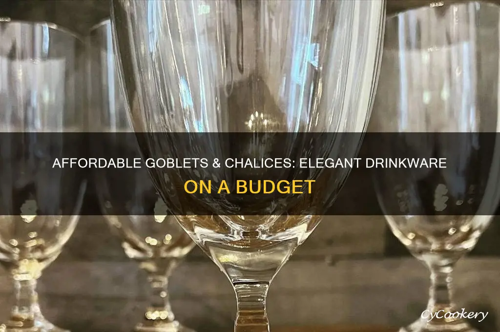 cheap goblets chalices