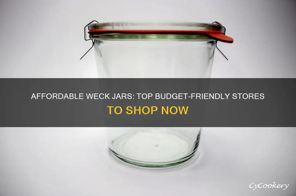 cheapest place to buy weck jars