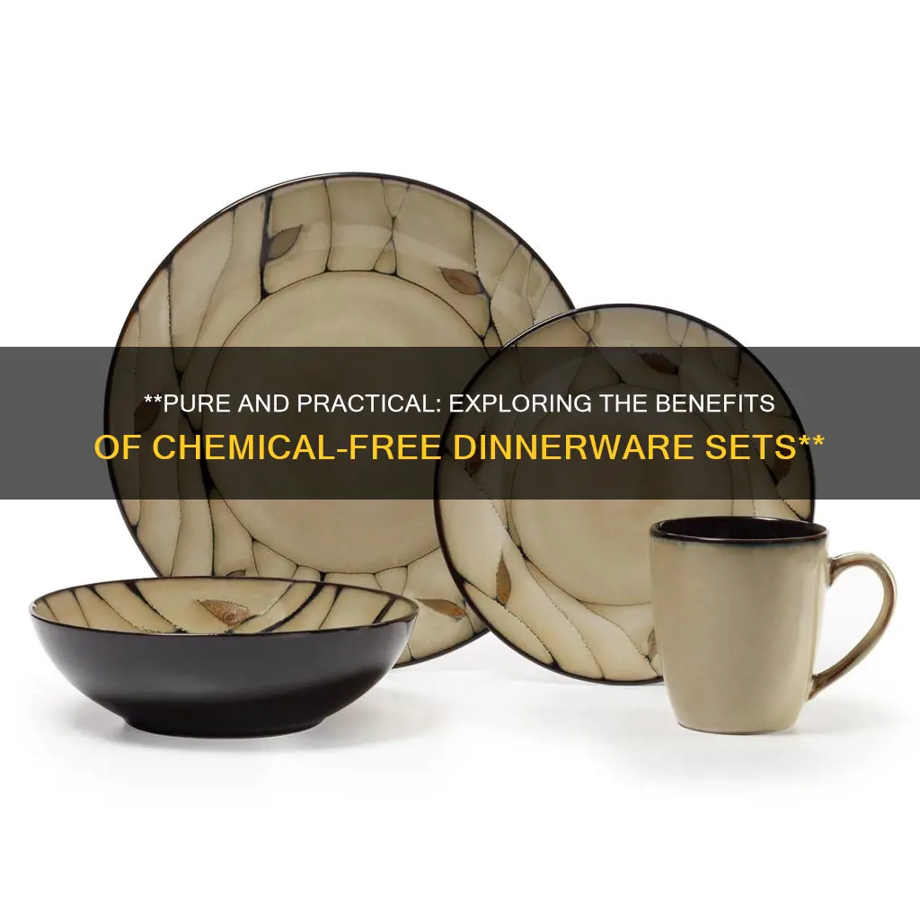 chemical free dinnerware sets