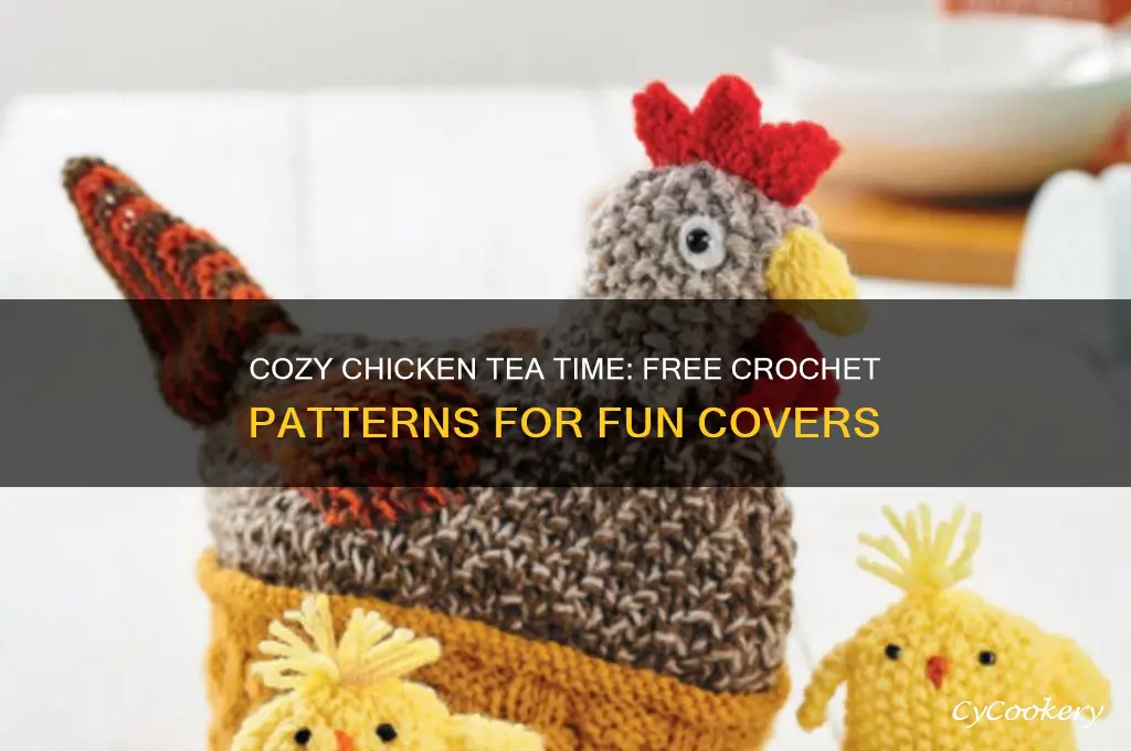 chicken tea cozy crochet patterns free