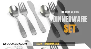 Sterling Dinnerware Sets: Creating Cherished Moments for Children