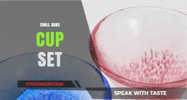 Elegant Chill Sake Cup Set: Perfect for Relaxed Evenings
