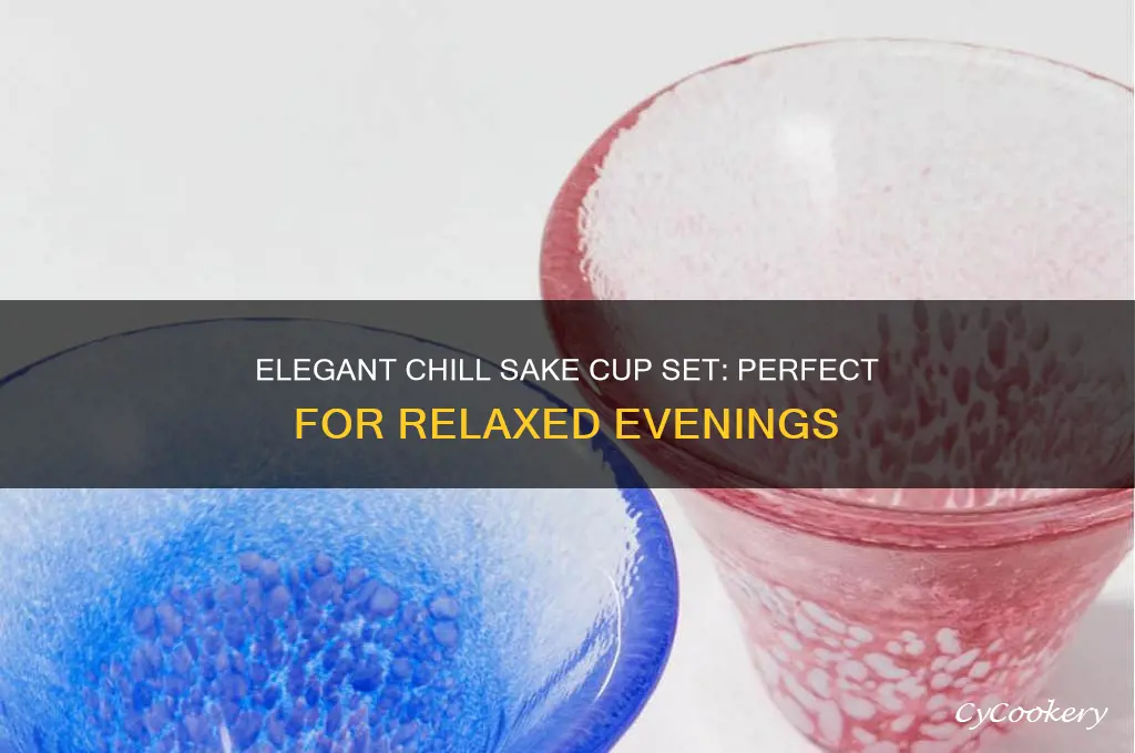 chill sake cup set