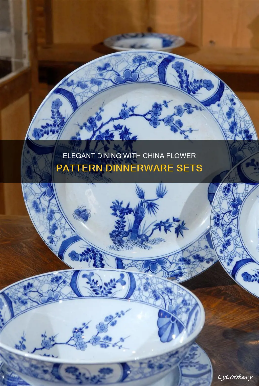 china flower pattern dinnerware sets