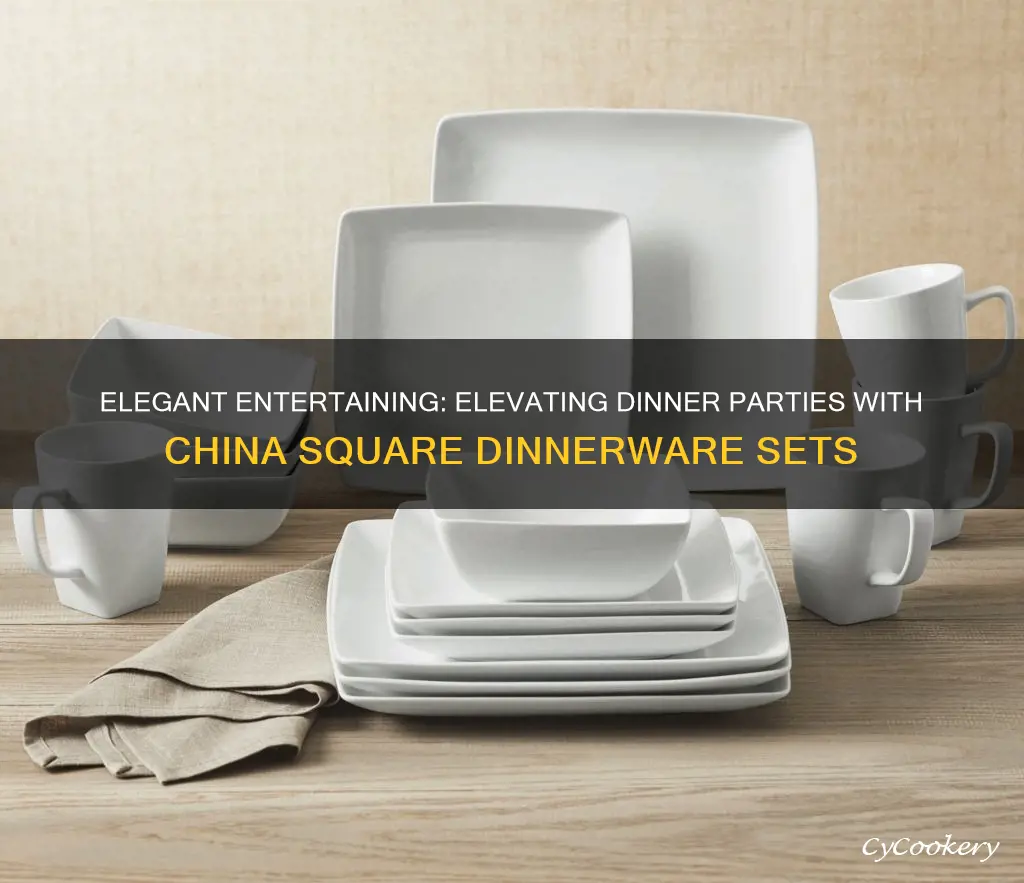 china square dinnerware sets