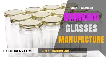 Top China Manufacturers for Tall Mason Jar Drinking Glasses