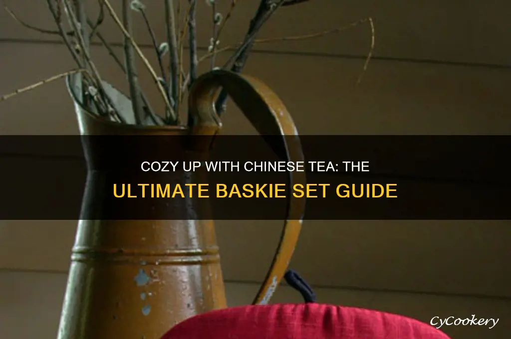 chinese tea cozie baskie set