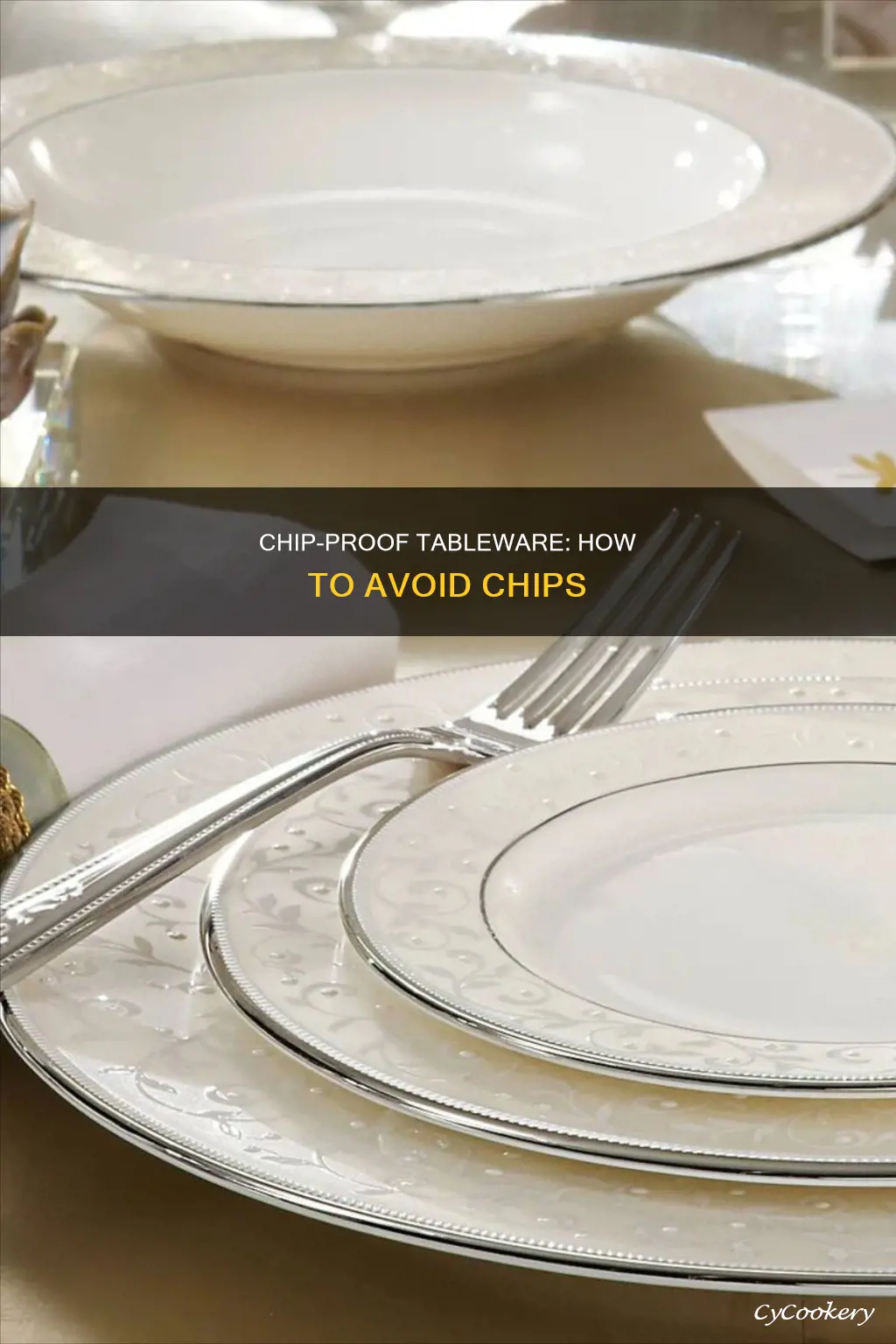 chip resistant tableware