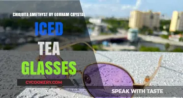 Elegant Chiquita Amethyst Gorham Crystal Iced Tea Glasses Review