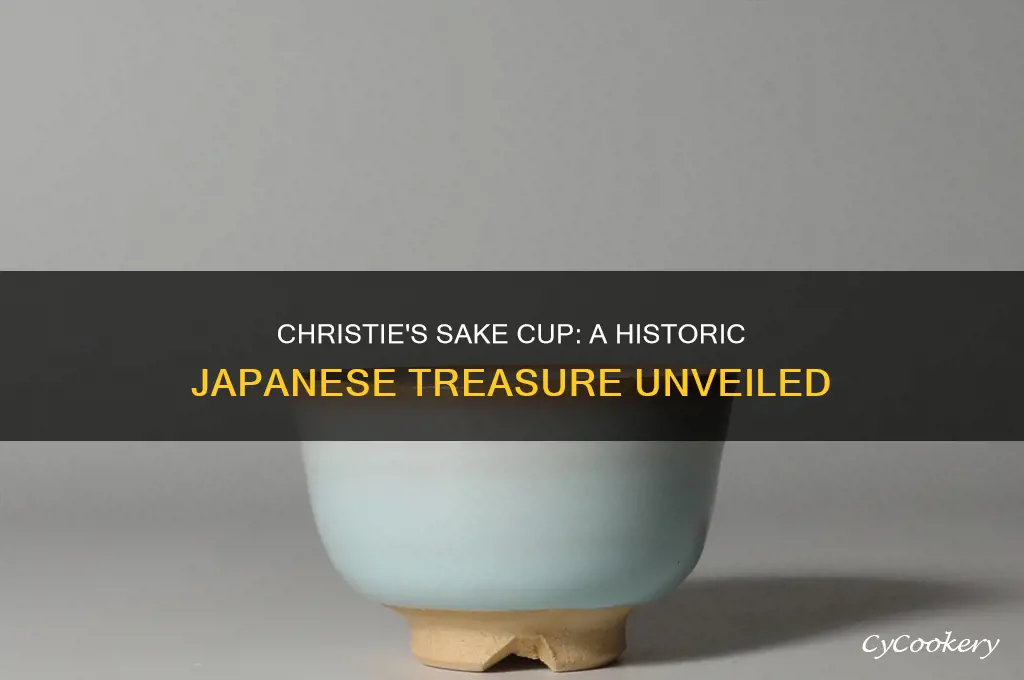 christies sake cup