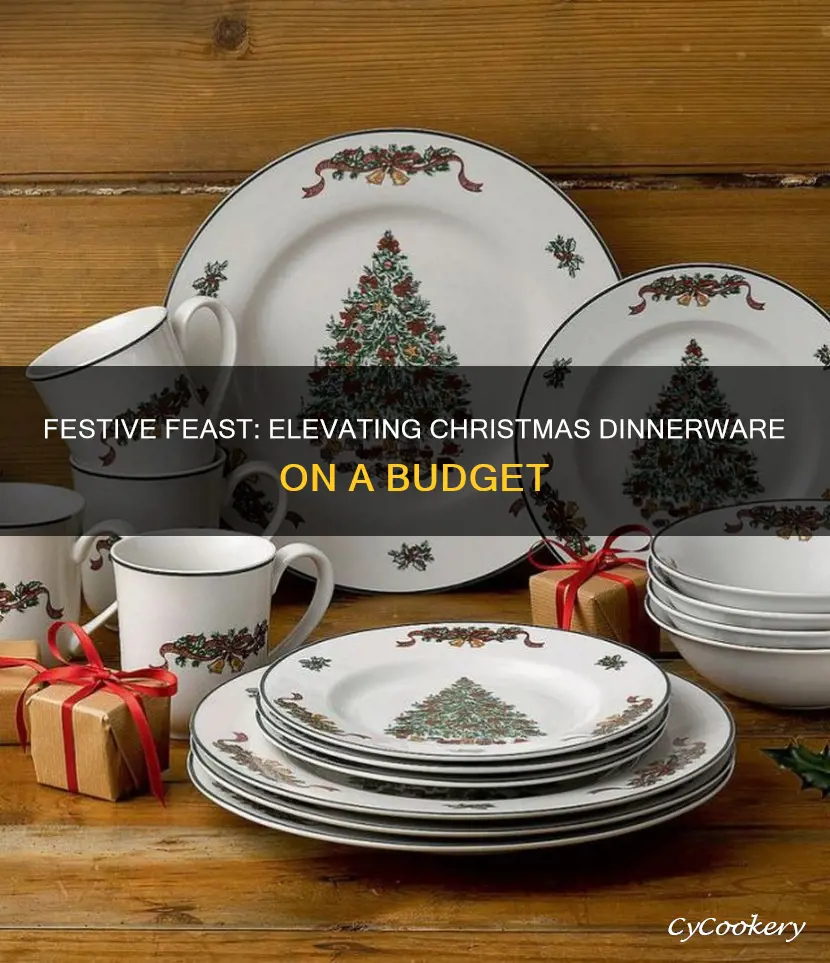 christmas dinnerware sets clearance uk