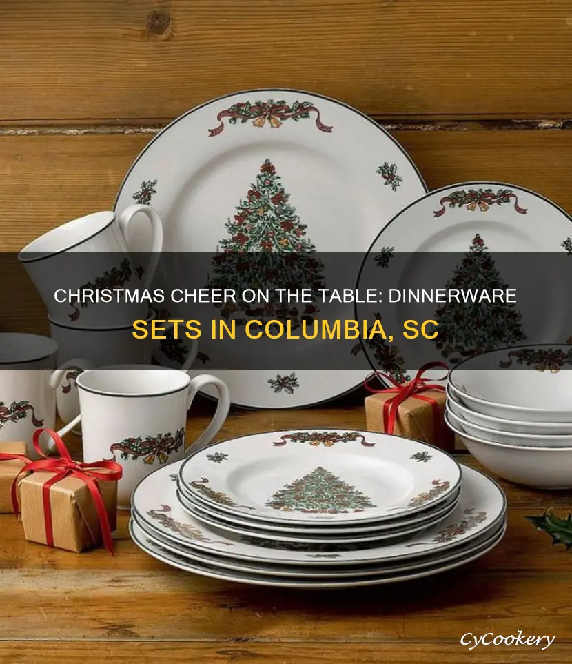 christmas dinnerware sets columbia sc