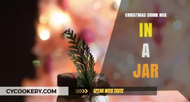 Festive DIY Christmas Drink Mix in a Jar Gift Idea