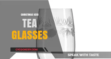 Festive Christmas Iced Tea Glasses: Creative Holiday Drinkware Ideas