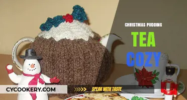Festive Christmas Pudding Tea Cozy: Warm Your Brew in Style