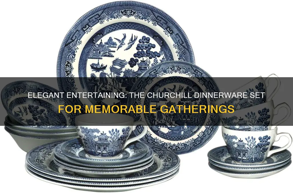 churchill 8 place setting dinnerware set