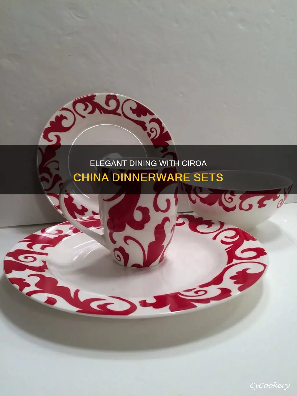 ciroa china dinnerware set