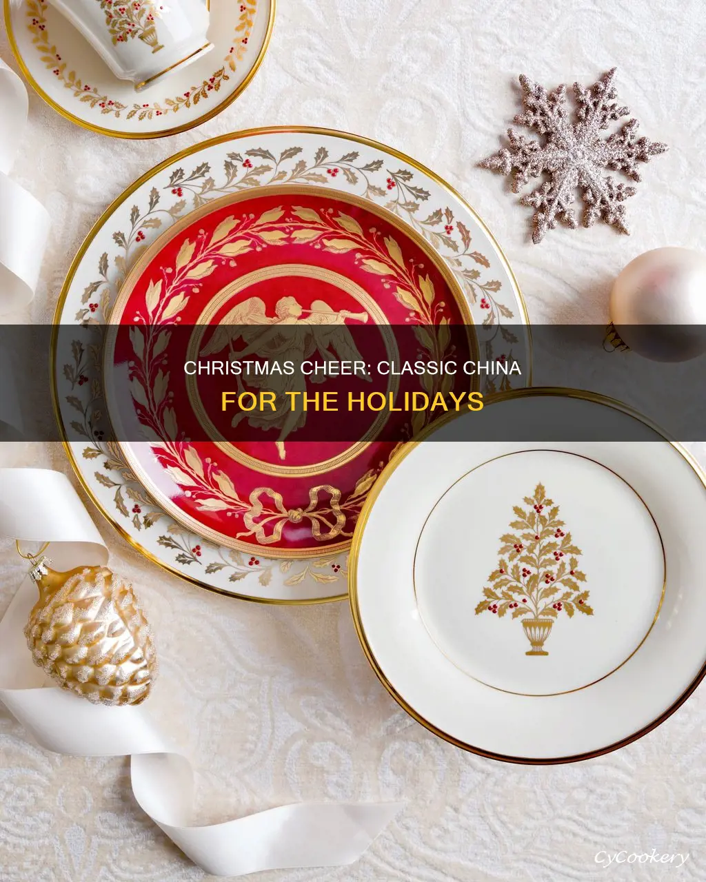 classic christmas china