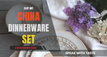 Elegant Earthen Delights: Exploring Clay Art China Dinnerware Sets