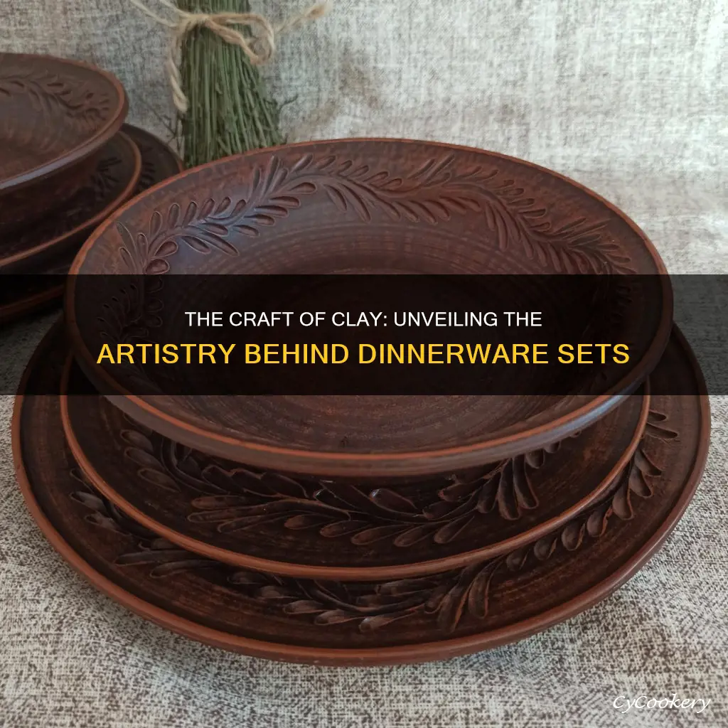 clay dinnerware set supplier