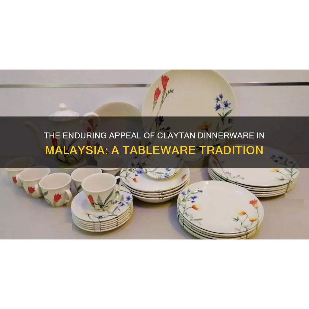 claytan dinnerware set malaysia